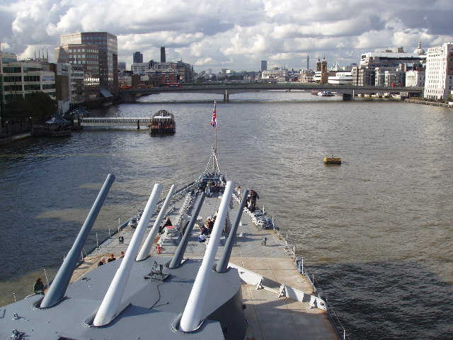 Hms Belfast Guns