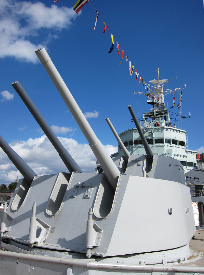 Hms Belfast Guns