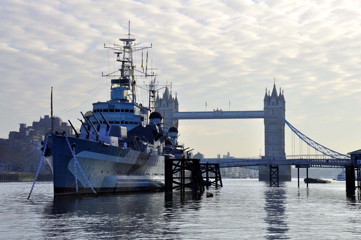 Hms Belfast Map