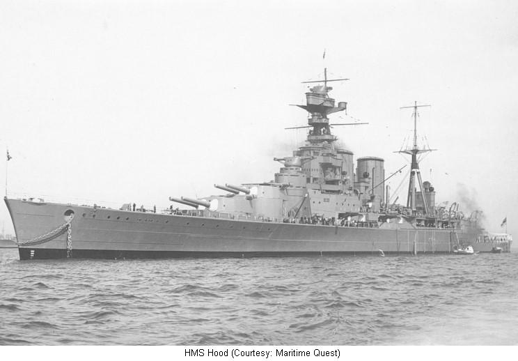 Hms Hood Wreck Depth