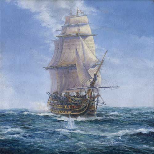 Hms Victory Painting