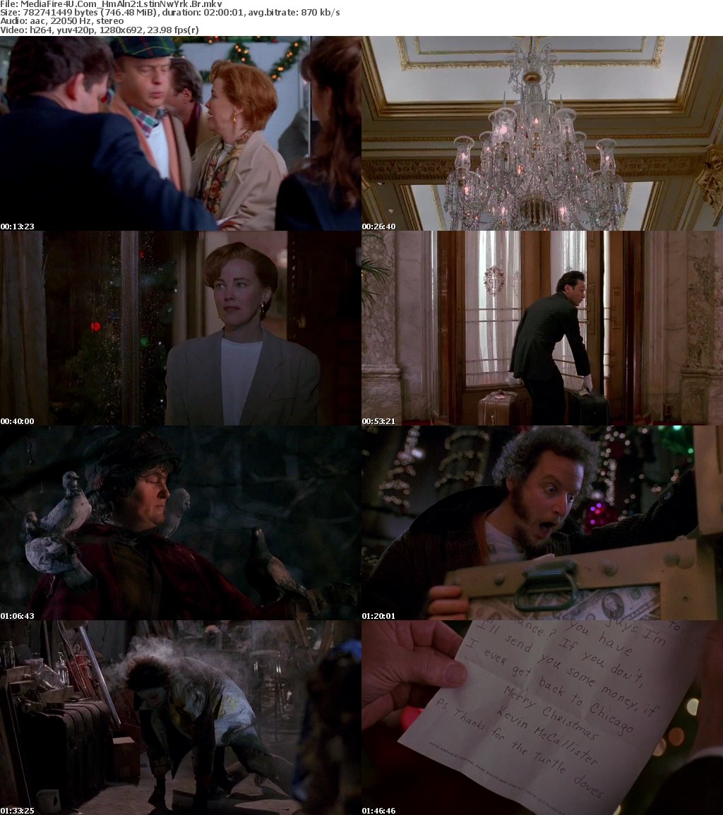 Home Alone 2 Dvdrip Eng 1992