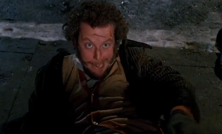 Home Alone 2 Marv Speaks French