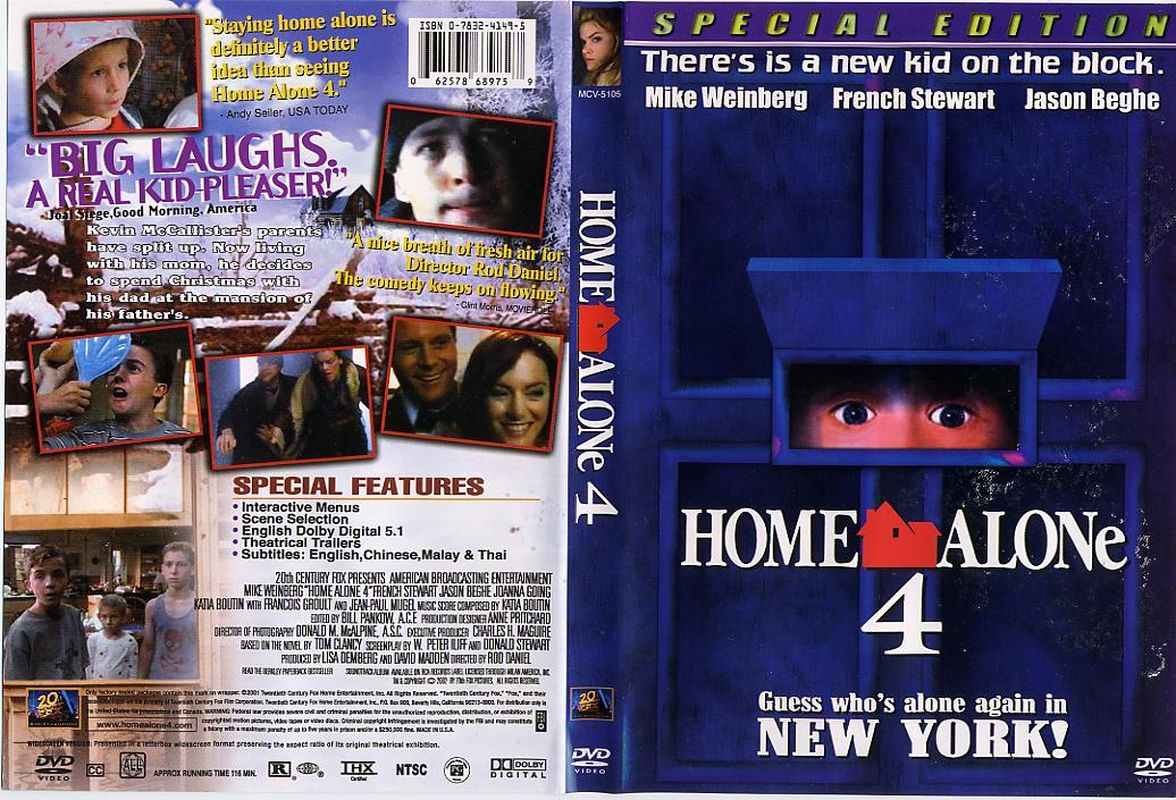 Home Alone 4 Dvd