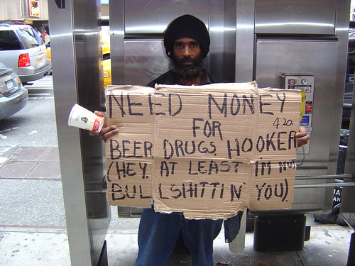Homeless Man Funny