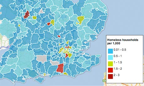 Homelessness Statistics 2012