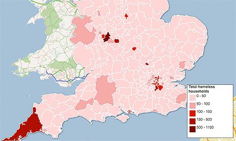 Homelessness Statistics Uk