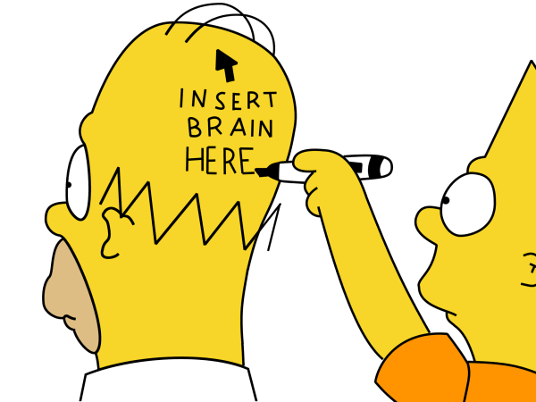 Homer Simpson Brain Damage