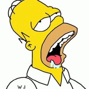 Homer Simpson Donut Face