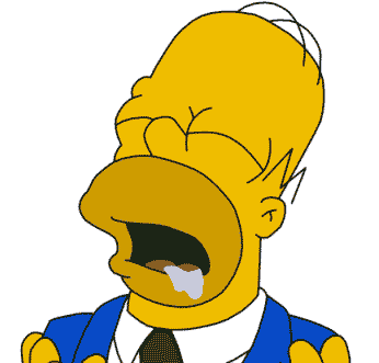 Homer Simpson Drooling Animated Gif