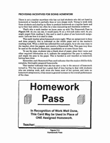 Homework Pass Clipart