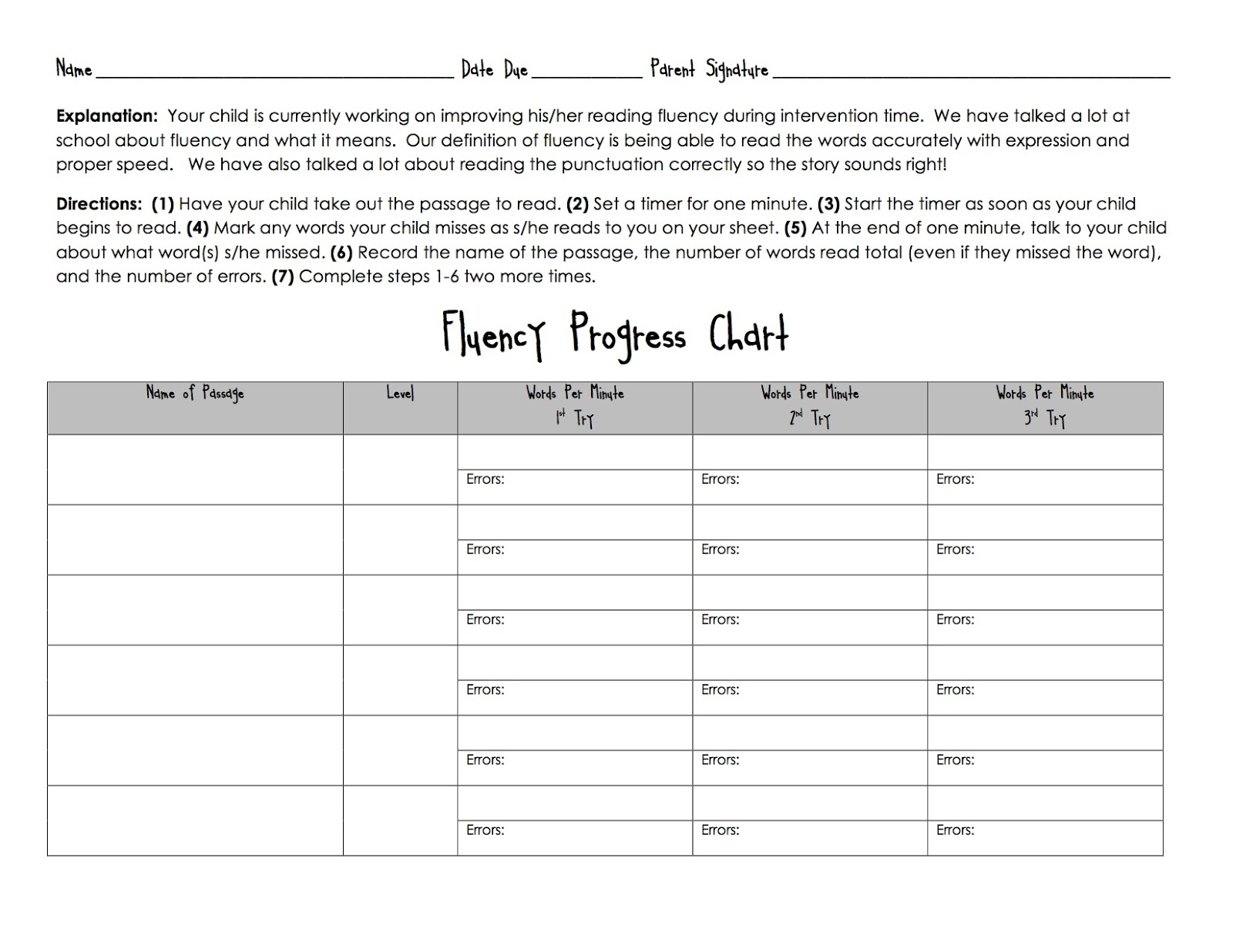 Homework Sheets For Kids To Print