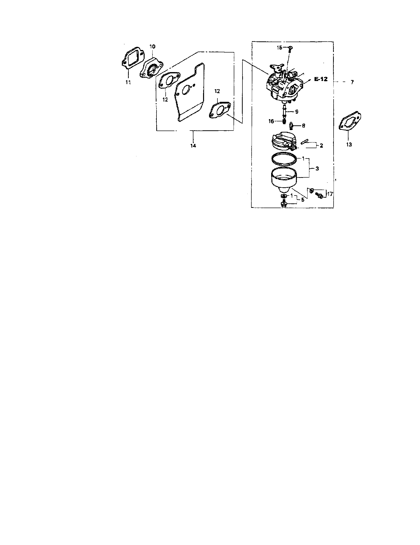 Honda Gcv160 Carburetor Diagram