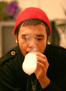 Hookah Smoke Bubbles