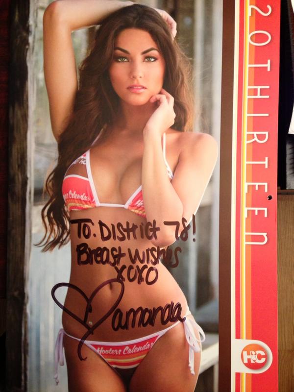 Hooters Calendar 2013 Pictures