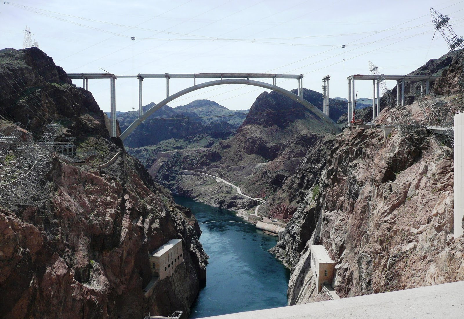 Hoover Dam Bridge Height