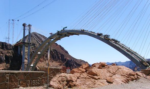 Hoover Dam Bridge Height