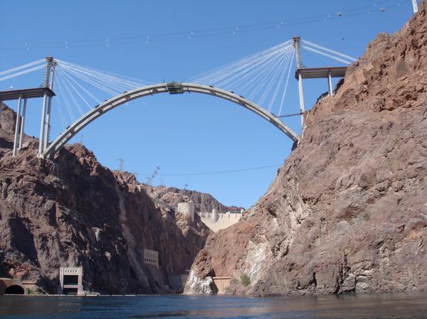 Hoover Dam Bridge Progress