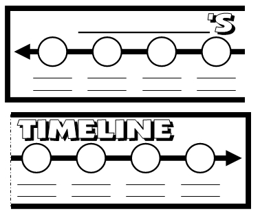Horizontal Timeline Template For Kids