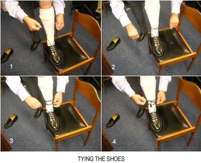 How To Tie Kilt Shoes Laces