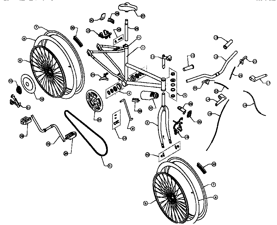 Huffy Bikes Parts