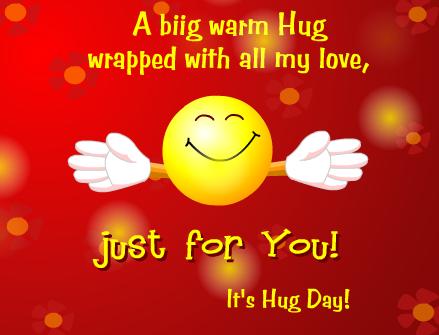 Hug Day Messages Friends