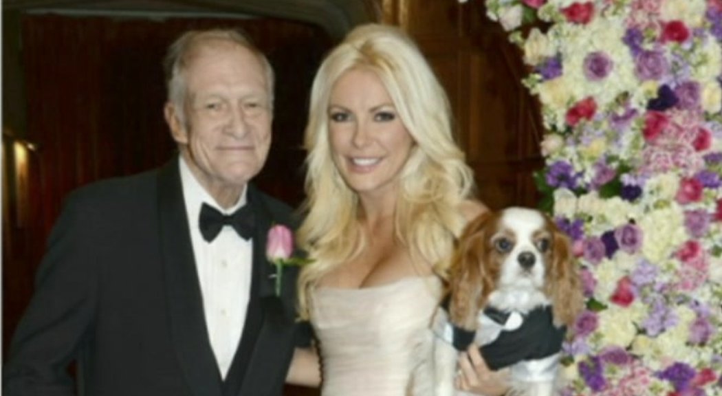 Hugh Hefner Crystal Harris 2013