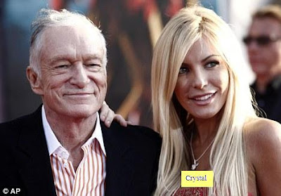 Hugh Hefner Crystal Harris Ring