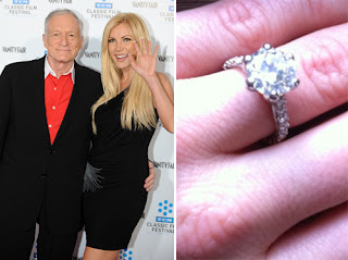 Hugh Hefner Crystal Harris Ring