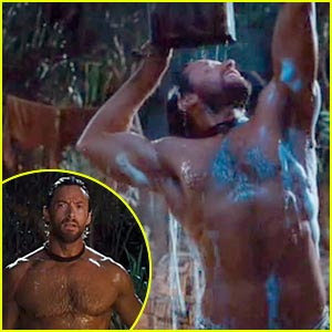 Hugh Jackman Australia Shower