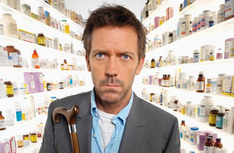 Hugh Laurie House Cane