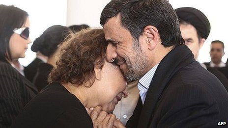 Hugo Chavez Daughter And Ahmadinejad