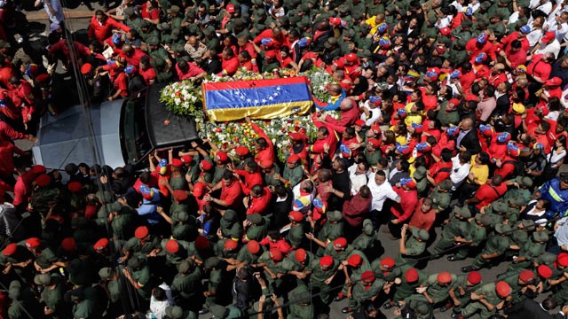 Hugo Chavez Dead Body