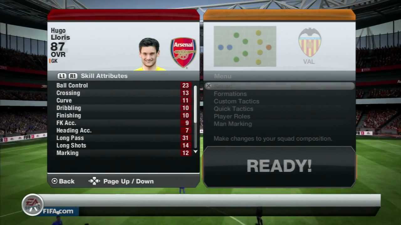 Hugo Lloris Fifa 13 Ultimate Team