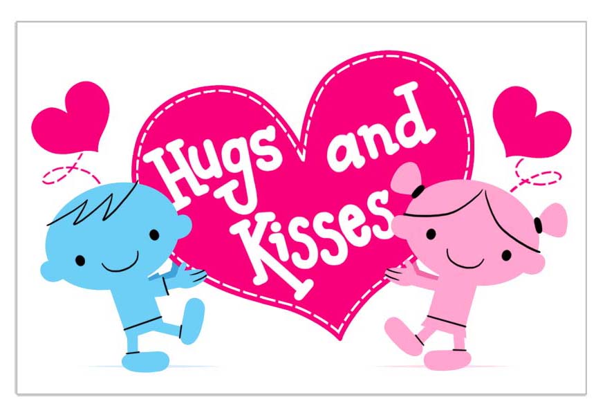 Hugs And Kisses Animated