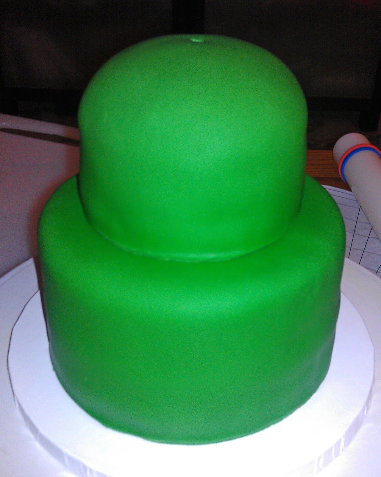 Hulk Face Cake