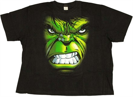 Hulk Face Cartoon