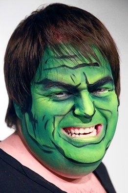 Hulk Face Paint