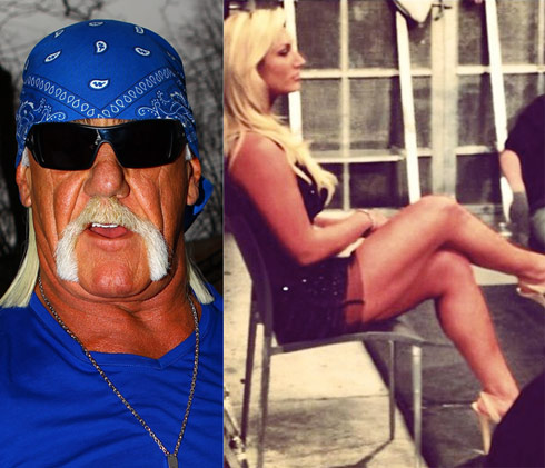 Hulk Hogan Daughters Legs