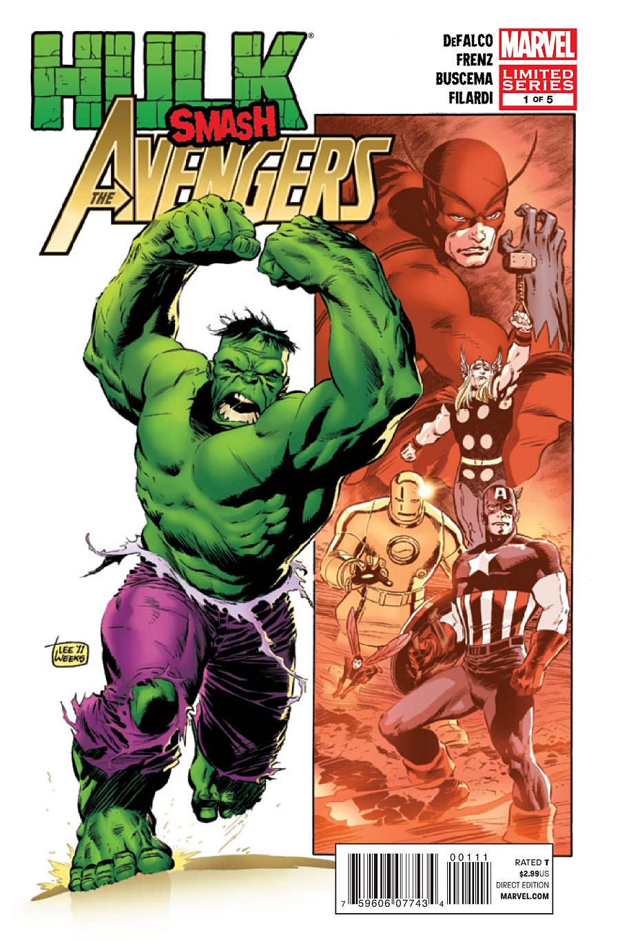 Hulk Smash Avengers