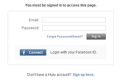 Hulu Login Problems