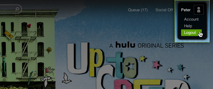 Hulu Logout