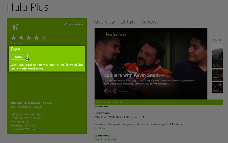 Hulu Plus App Download