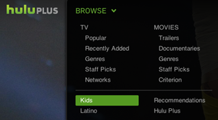 Hulu Plus Shows For Kids