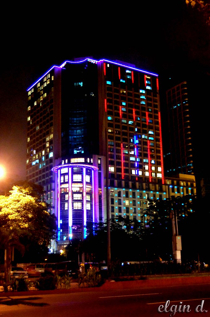 Hyatt Hotel Manila Location