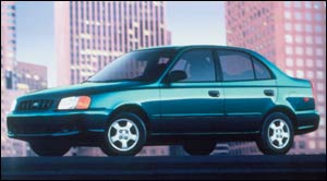 Hyundai Accent 2000 Model Specifications