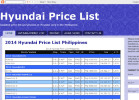 Hyundai Eon Price List 2012