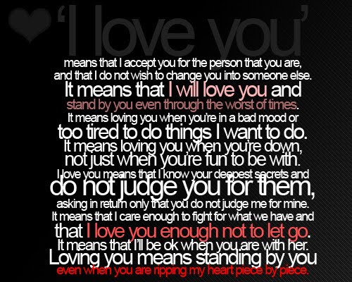 I Love You Quotes For Her From The Heart