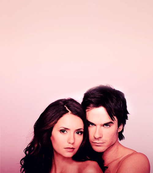 Ian Somerhalder And Nina Dobrev Photoshoot