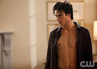 Ian Somerhalder Damon Salvatore Shirtless